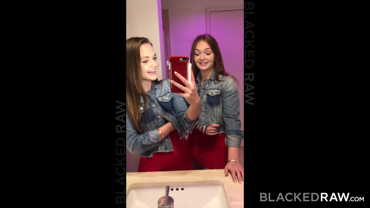 BLACKEDRAW These BBC loving twins do EVERYTHING together