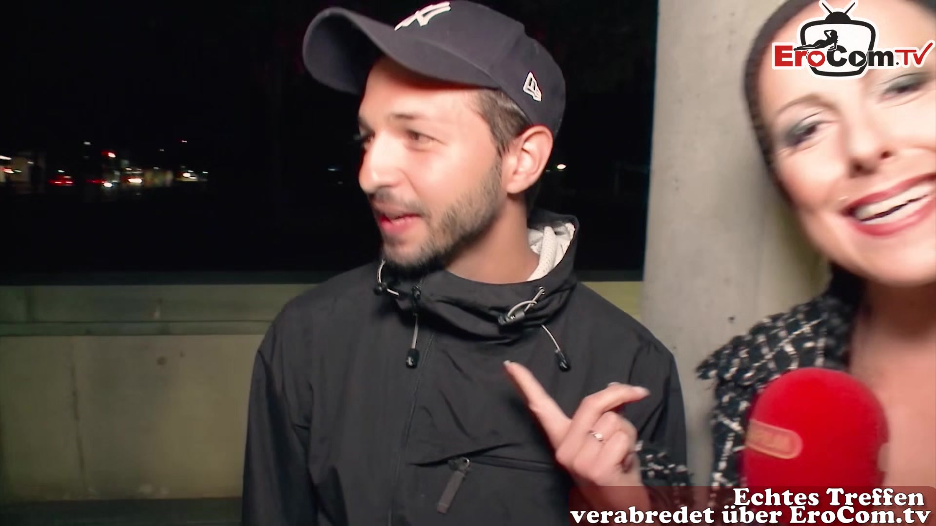 german real street casting - girl ask guys for sex in public