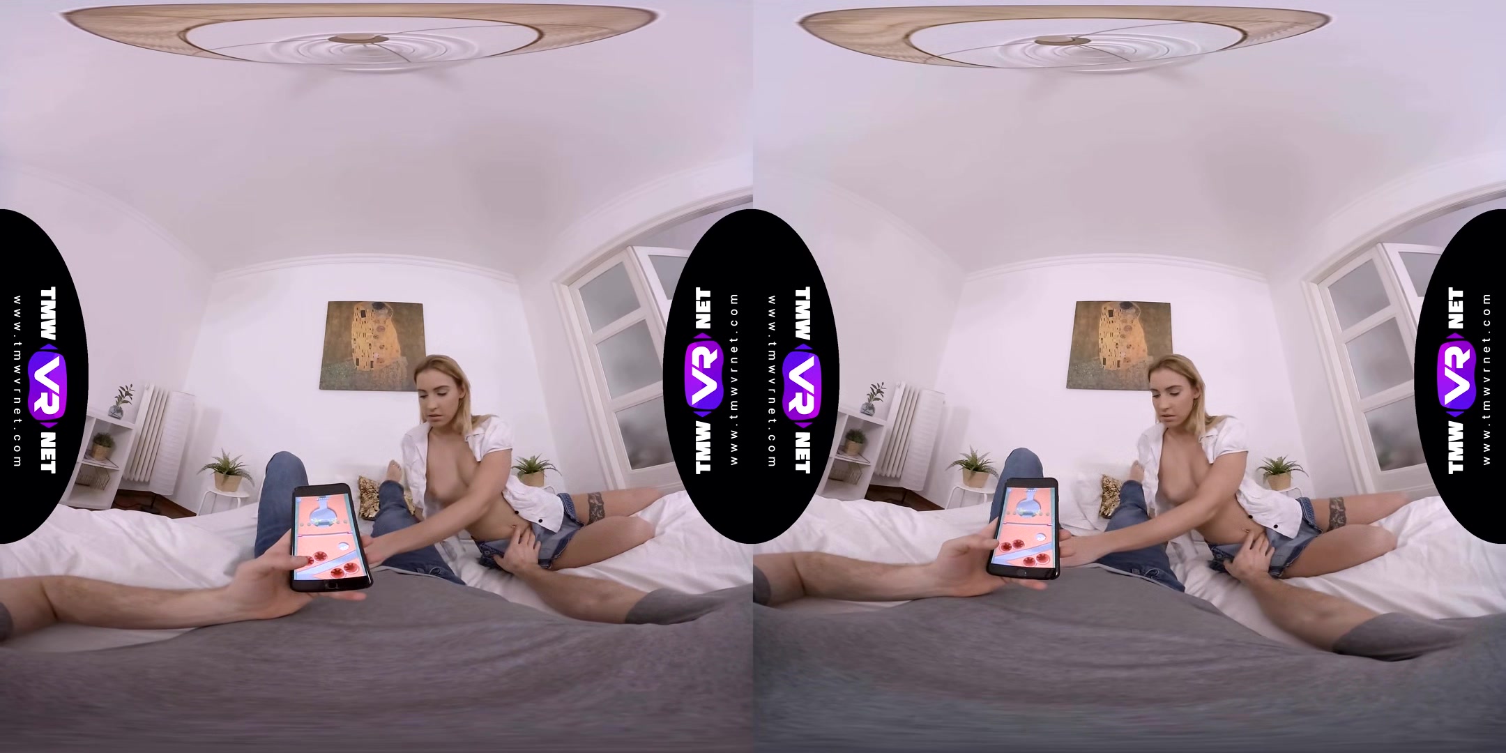 Blonde Is Better Than A Phone - Sexy Blonde Pov Sex Creampie Vr