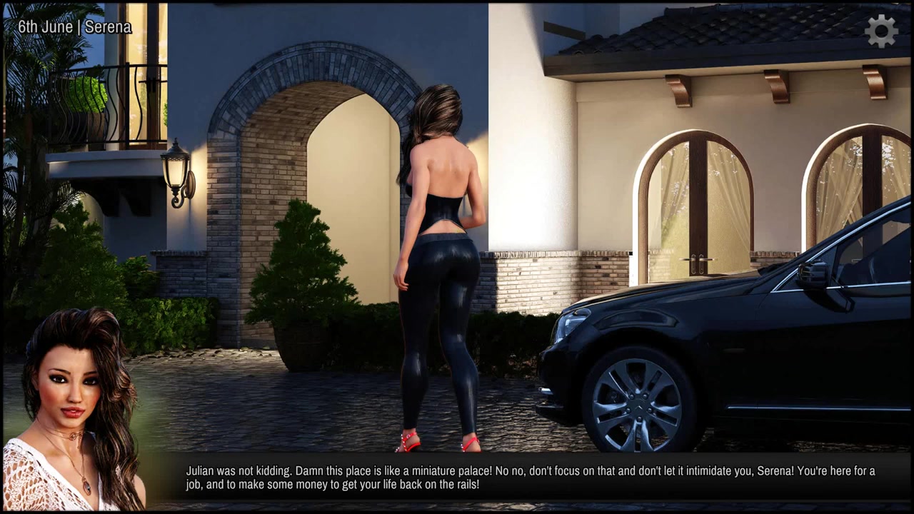 Serena Dark Confessions Sexy Latina Going On A Interview Ep 14