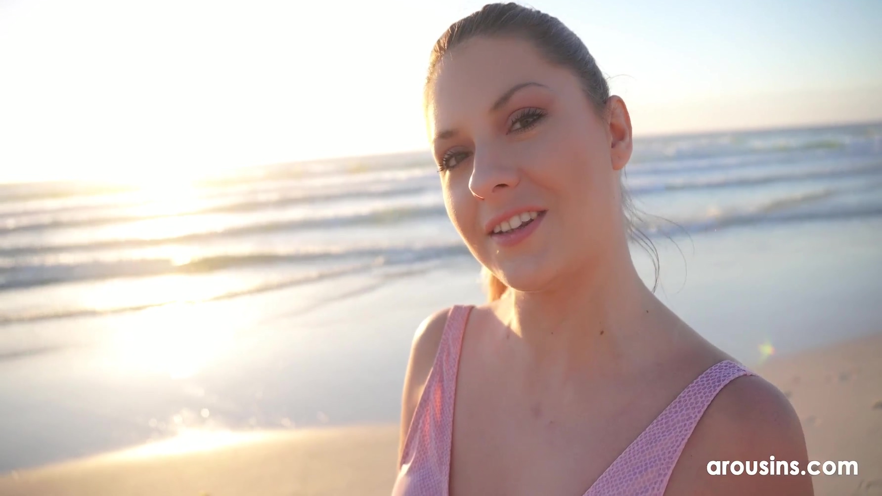 Have You Ever Been Blown On The Beach? Pov Jason Love At Arousins - Rebecca Volpetti