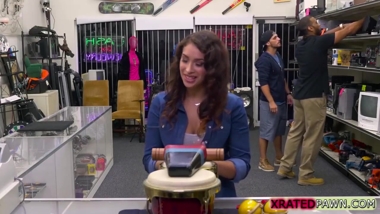 Lady From Congo Fucked In The Pawnshop Office Hard