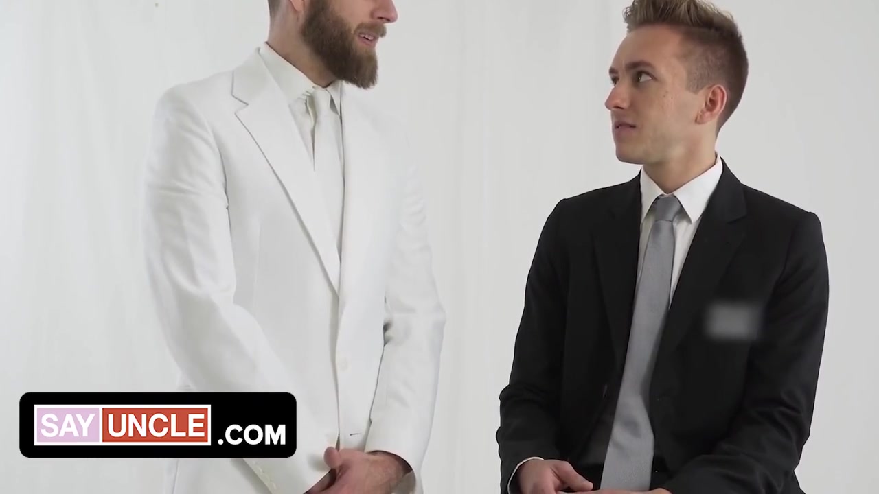 Joel Someone, Elder Bar And Bar Addison In Missionary Boy Experiences President Lewiss Love For A First Time And Fills His Mouth