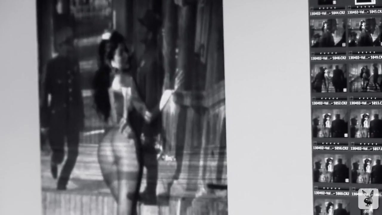 Behind the scene with Playboy girl Val Keil