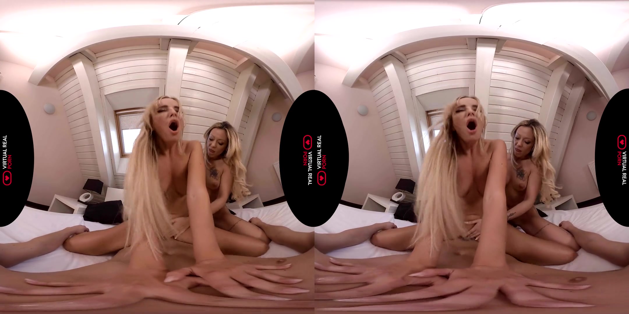 Jennifer Amilton & Amy Pink in Golden Tears - VirtualRealPorn