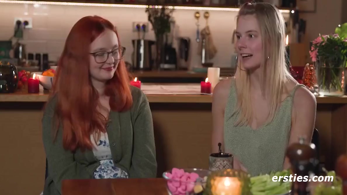 Getting To Know Each Other Naturally Jolien & Iva Discover Each Other With Pleasure With Curvy Girl