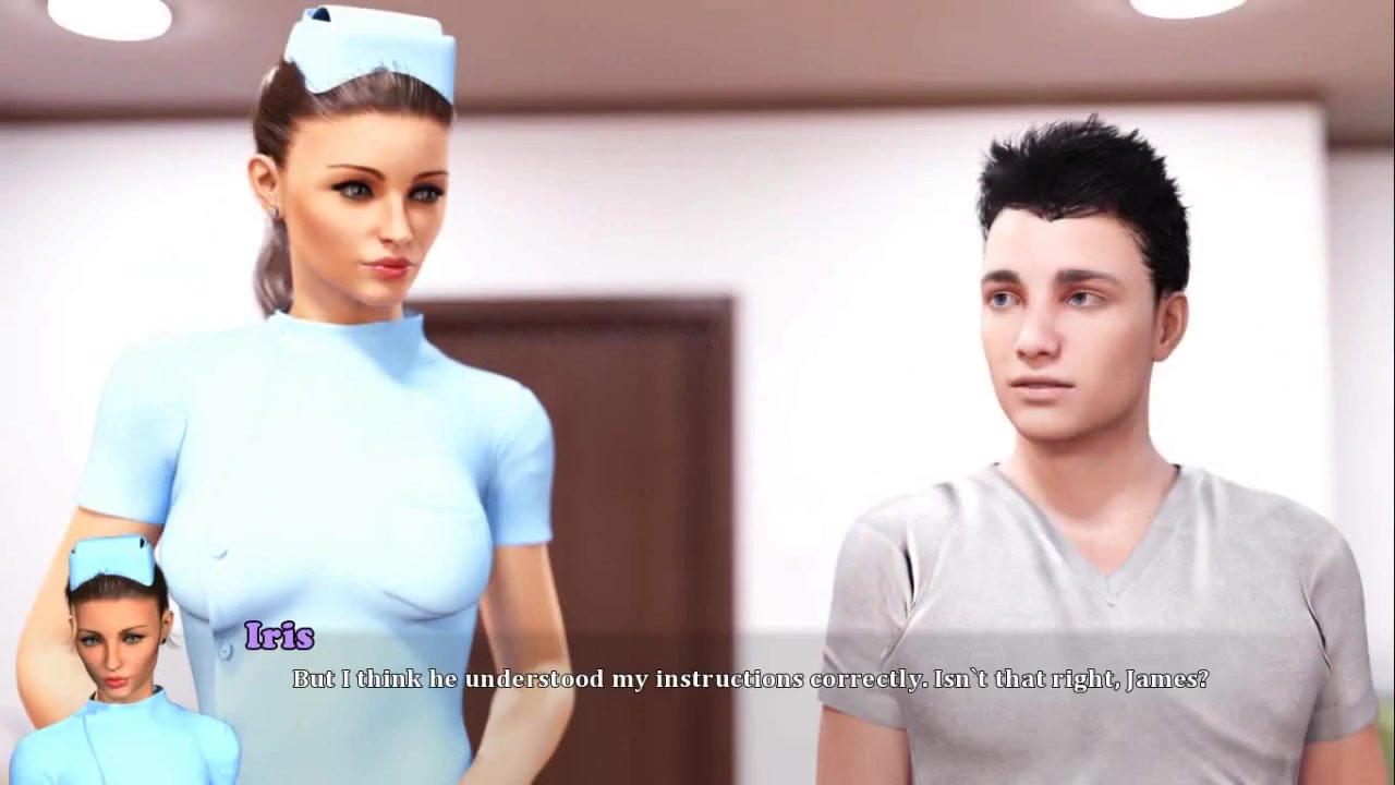 Amnesia Unexpected Cumshot On A Nurses Face And Body Ep22