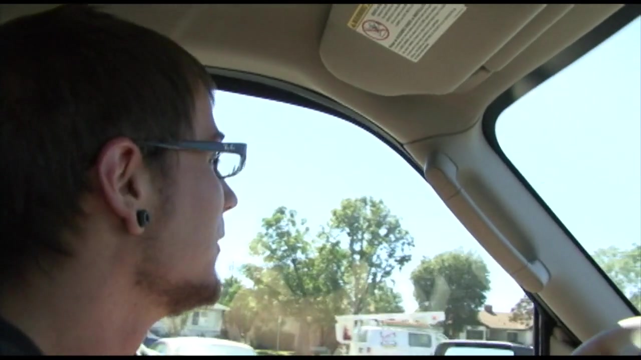 Dirty blonde slut seduced horny young nerd by Public Pickup