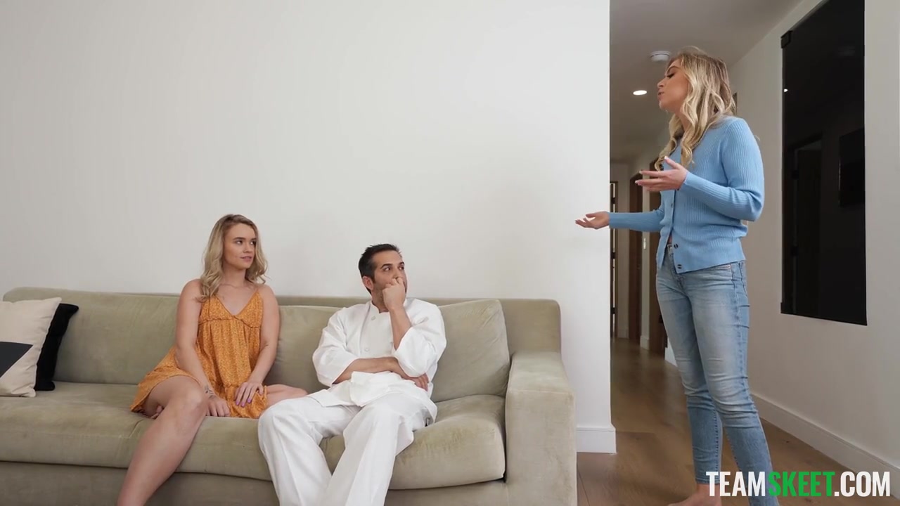 Krissy Knight & Khloe Kingsley & Donnie Rock in A Hobby in Common - BadMilfs
