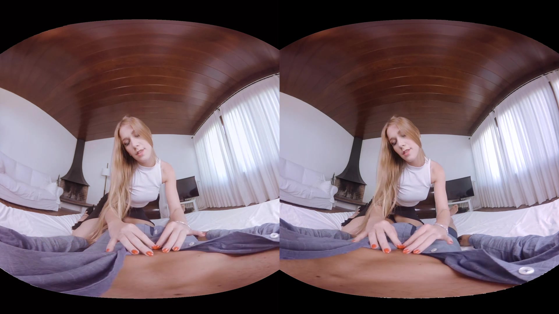 Alexis Crystal Juan Lucho in New lover - VirtualRealPorn