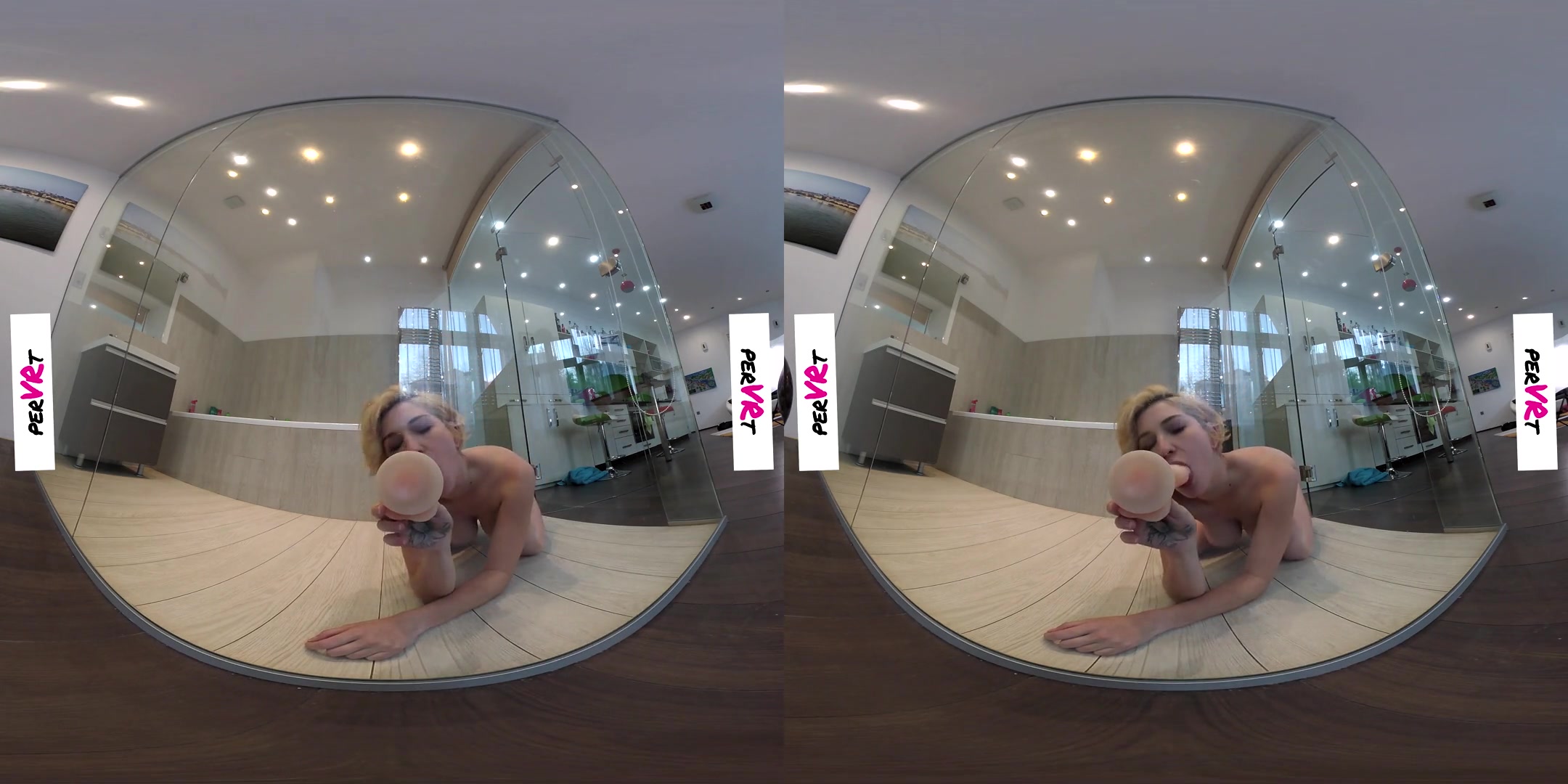 Skye Blue in I Love My Dildo - perVRt