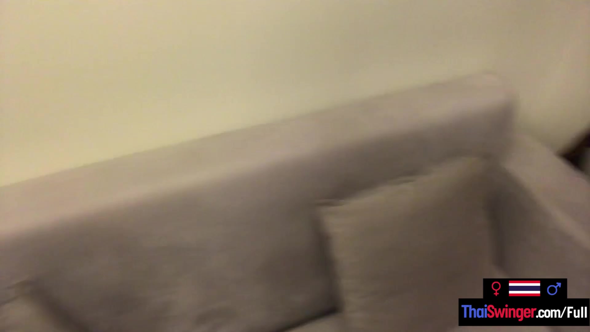 Homemade amateur porn video with horny Asian European teen 18+ couple
