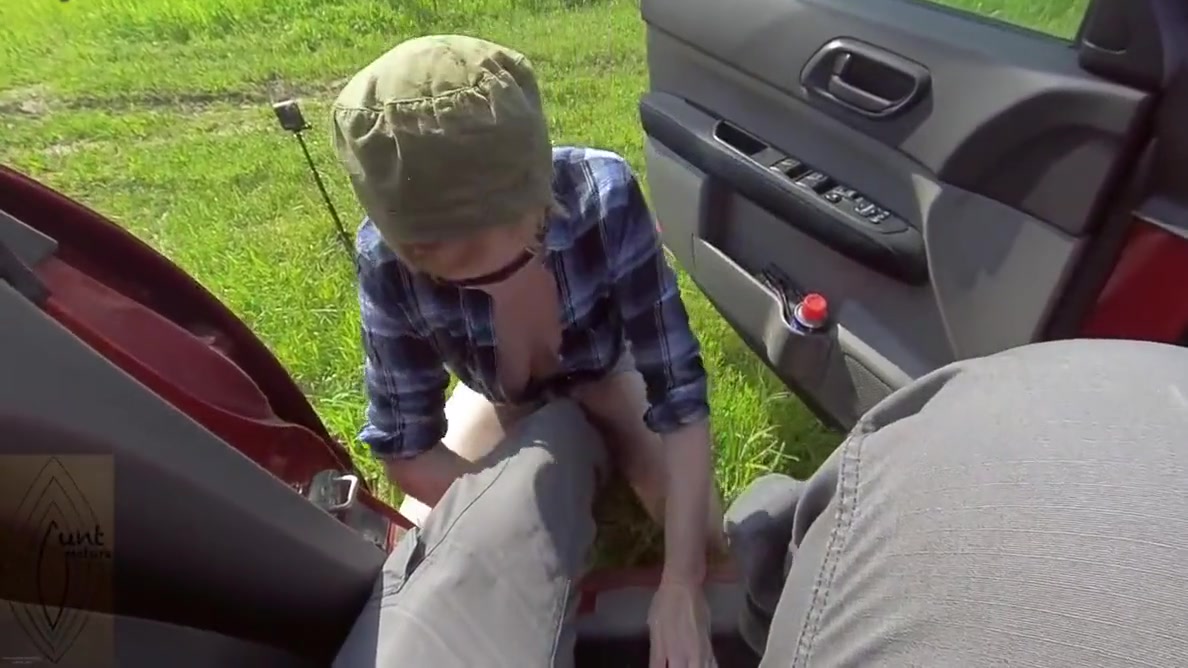 Outdoors Car Washing Turned To Leg Humping And Cock Sucking