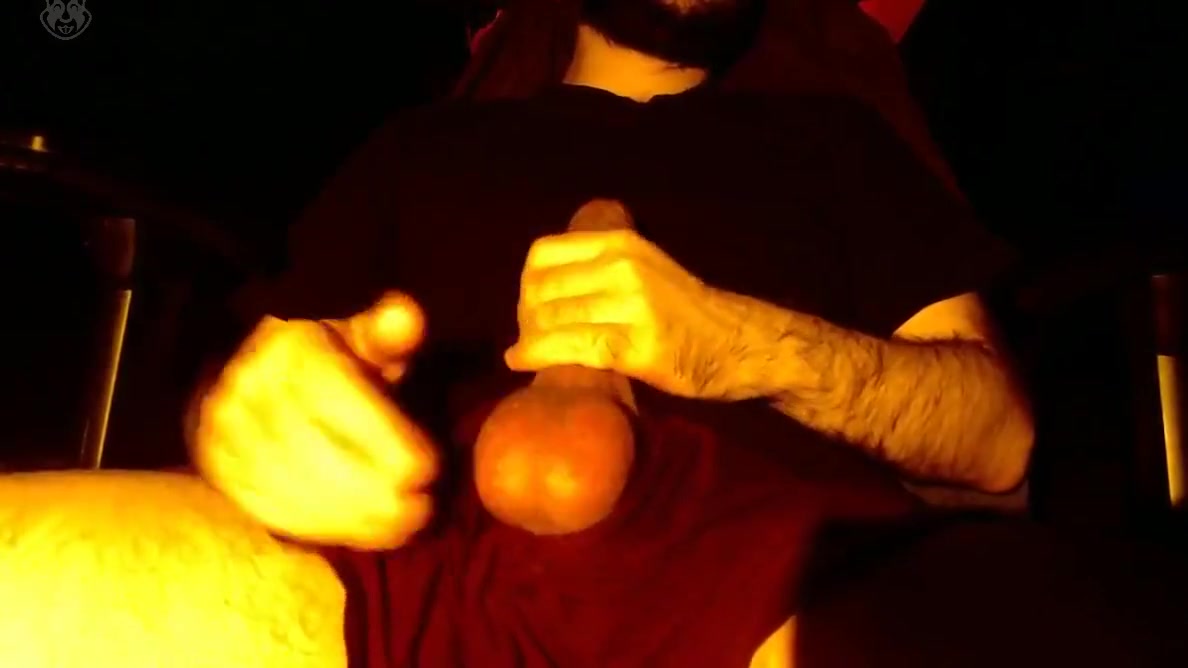 Bearded Hairy Man With Huge Cock And Balls