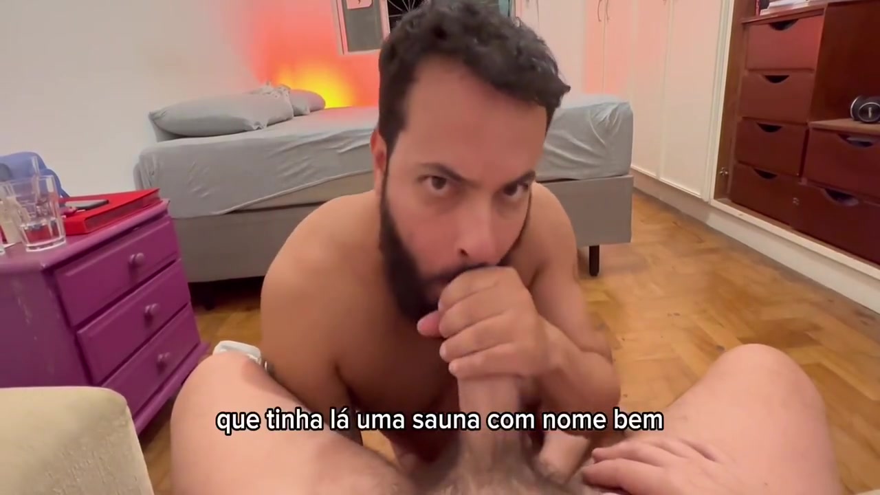 Gay Porn - Homem Barbudo Chupa 41 Paus - 22º Mamadas - Video Completo 27 Min