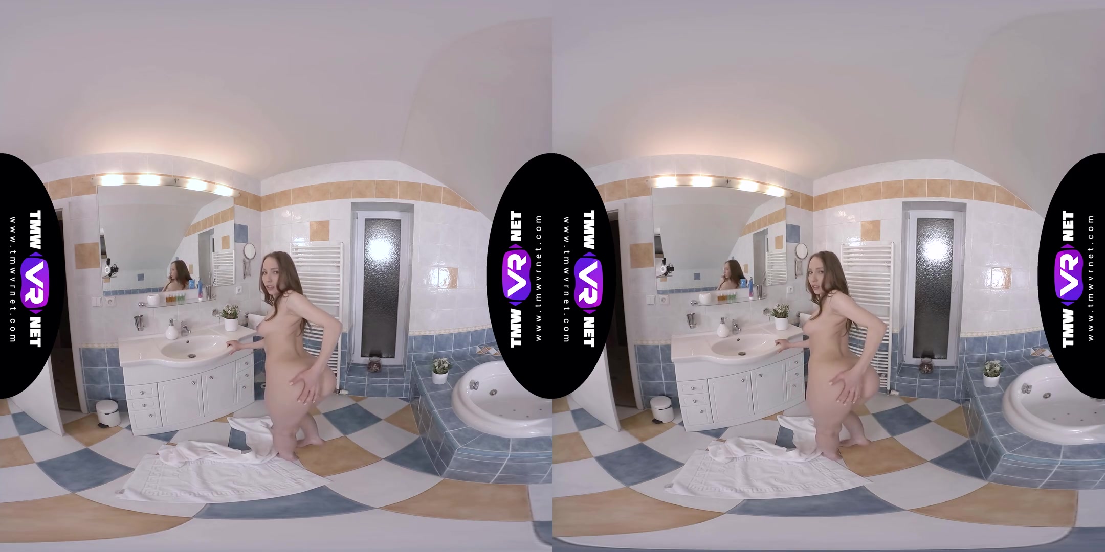 Lina Mercury in Morning Routine With Solo Orgasm - TmwVRNet