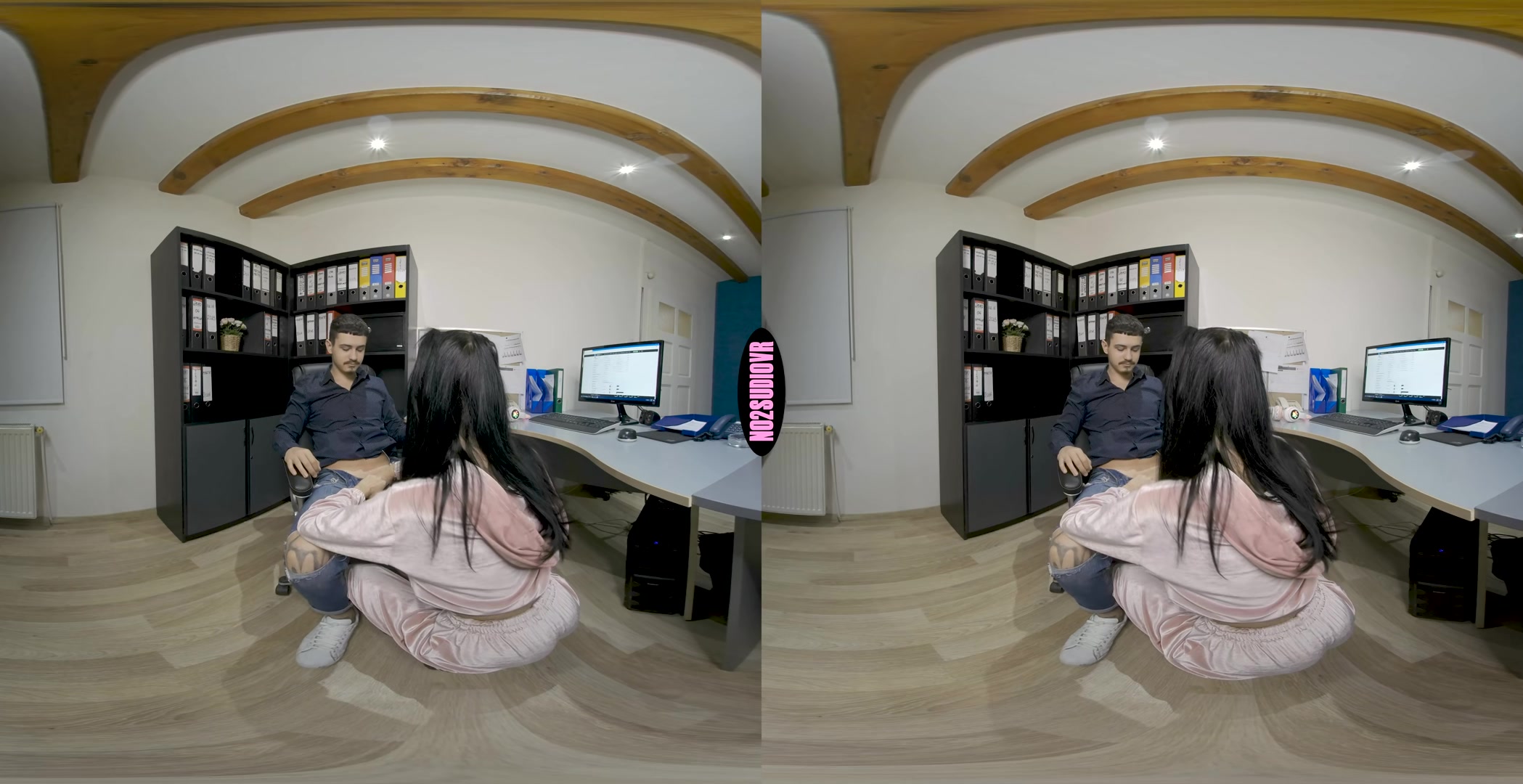 At the Office - Hot Massage - No2StudioVR