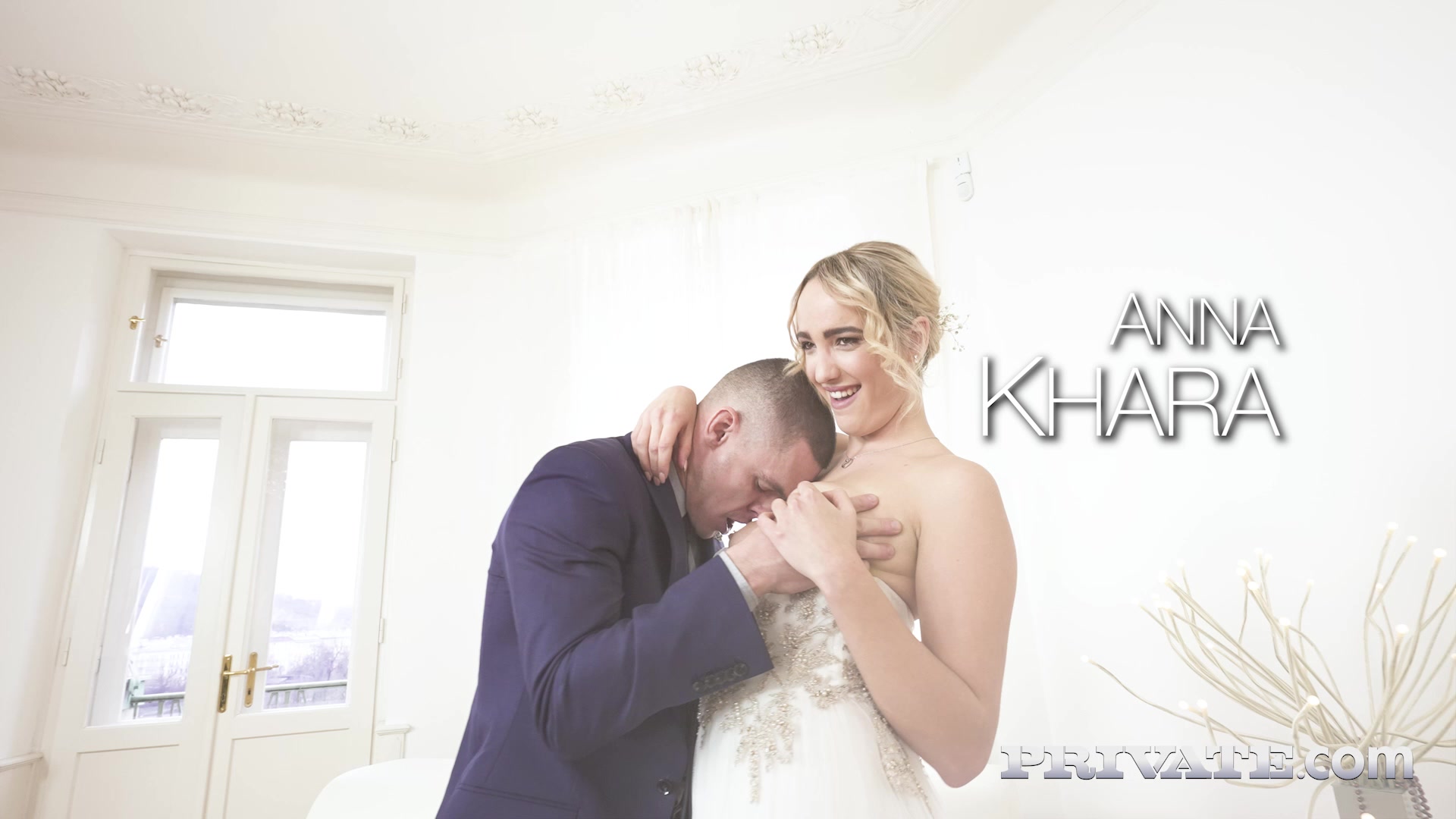 Anna Khara, Horny Bride Enjoys Threesome With Dp