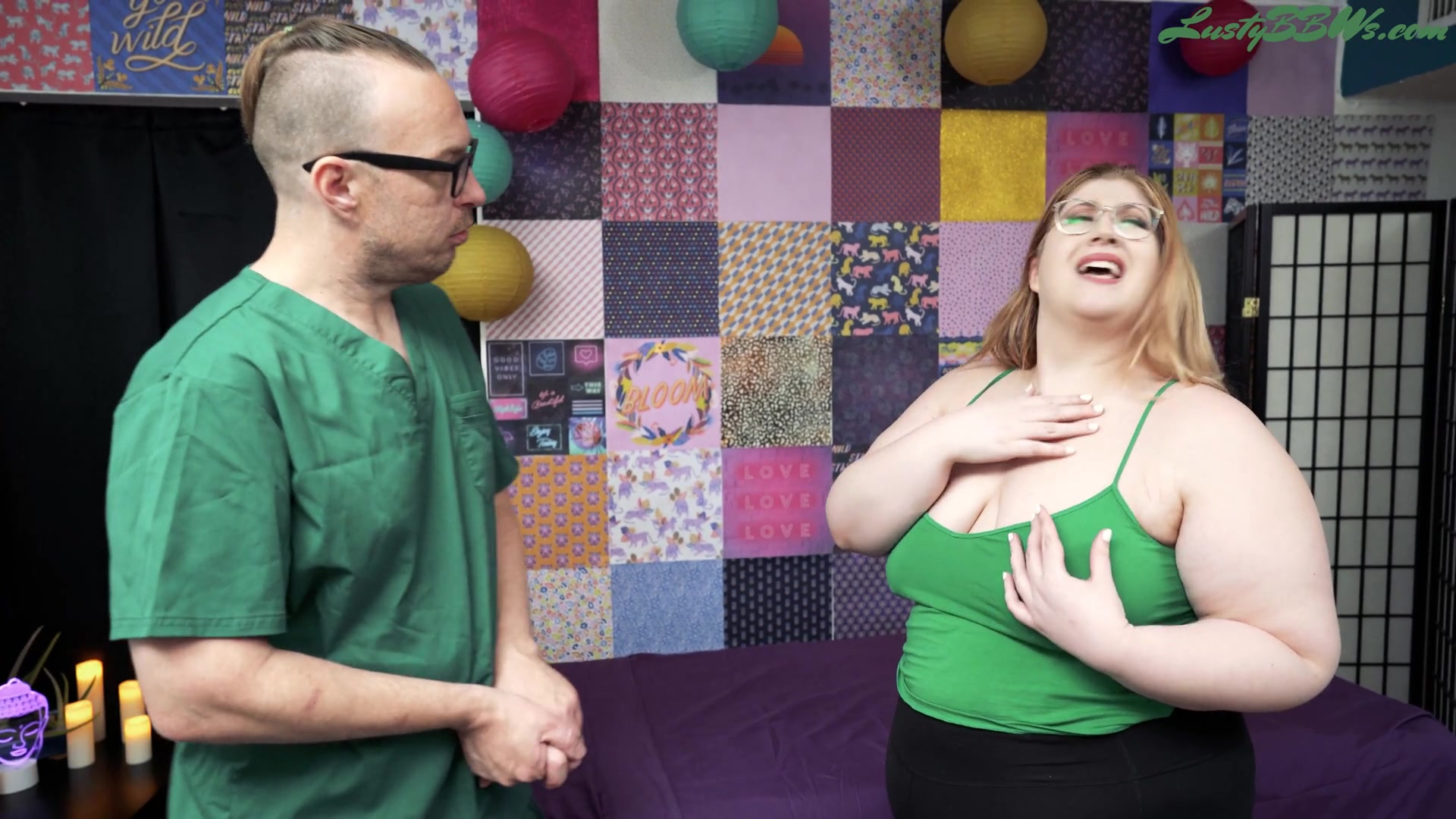 Rubbing It Out With Elisa Mae - Sex Movies Featuring Lusty Bbw