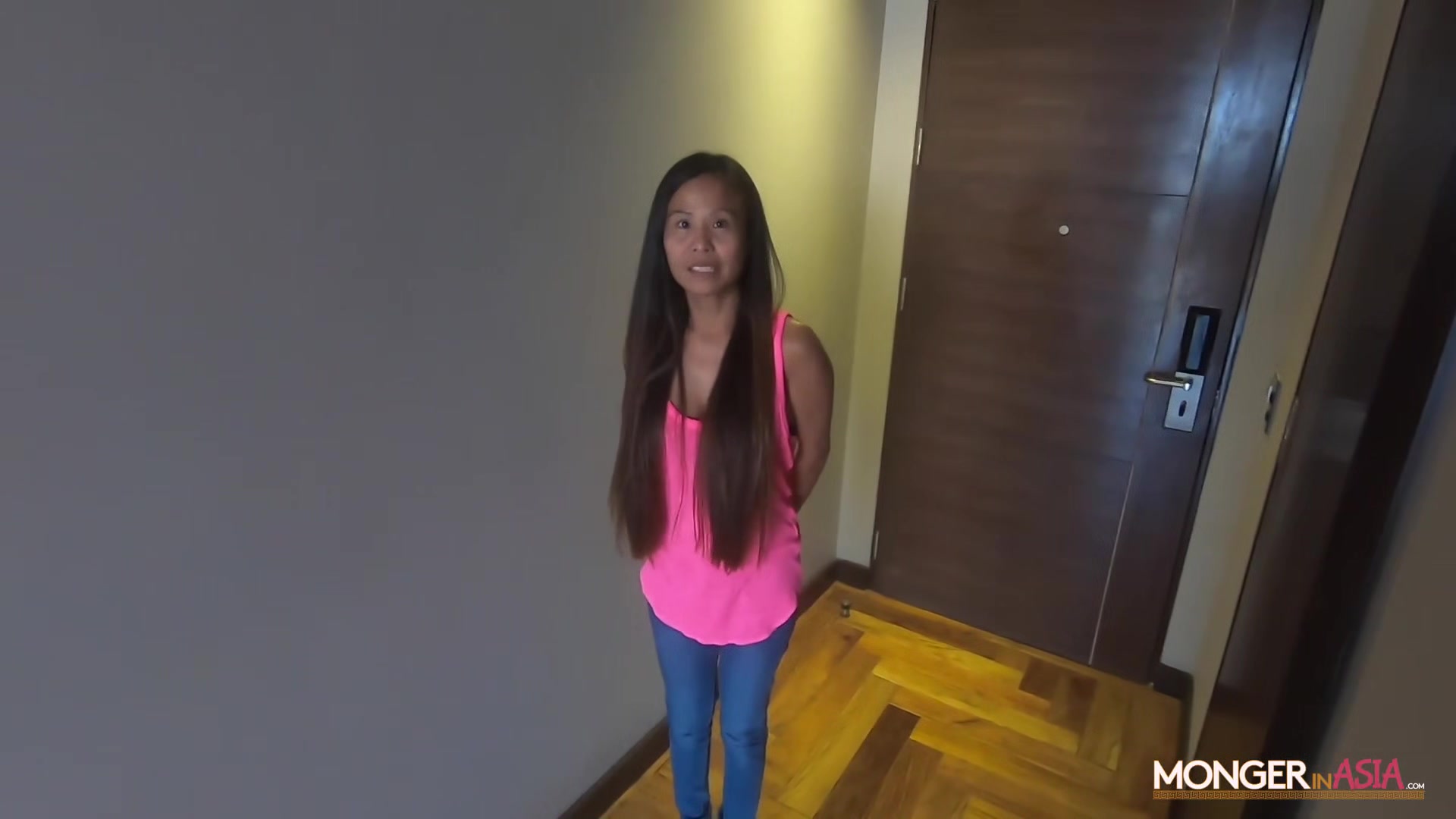 Shy Thai maid is desperate for work and fucks the boss