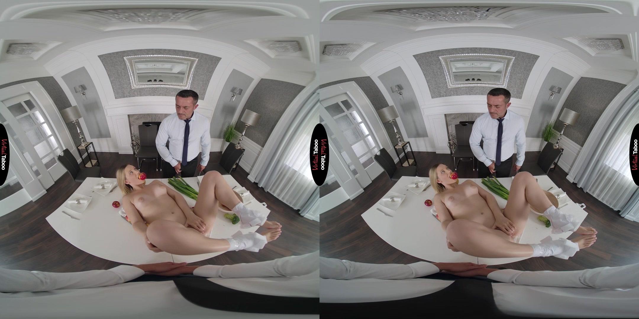 Lily Blossom, Karina King VR Porn: Happy Thanksgiving - VirtualTaboo