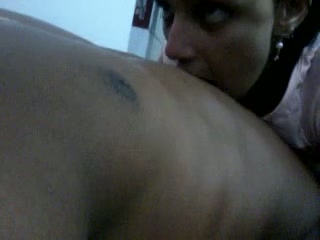 Latina wife gives a sensual BJ