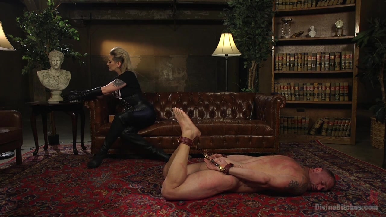 Maitresse Madeline Marlowe D. Arclyte in Maitresse Madeline Dick Drains New Slave With Her Evil Femdom Pussy - DivineBitches