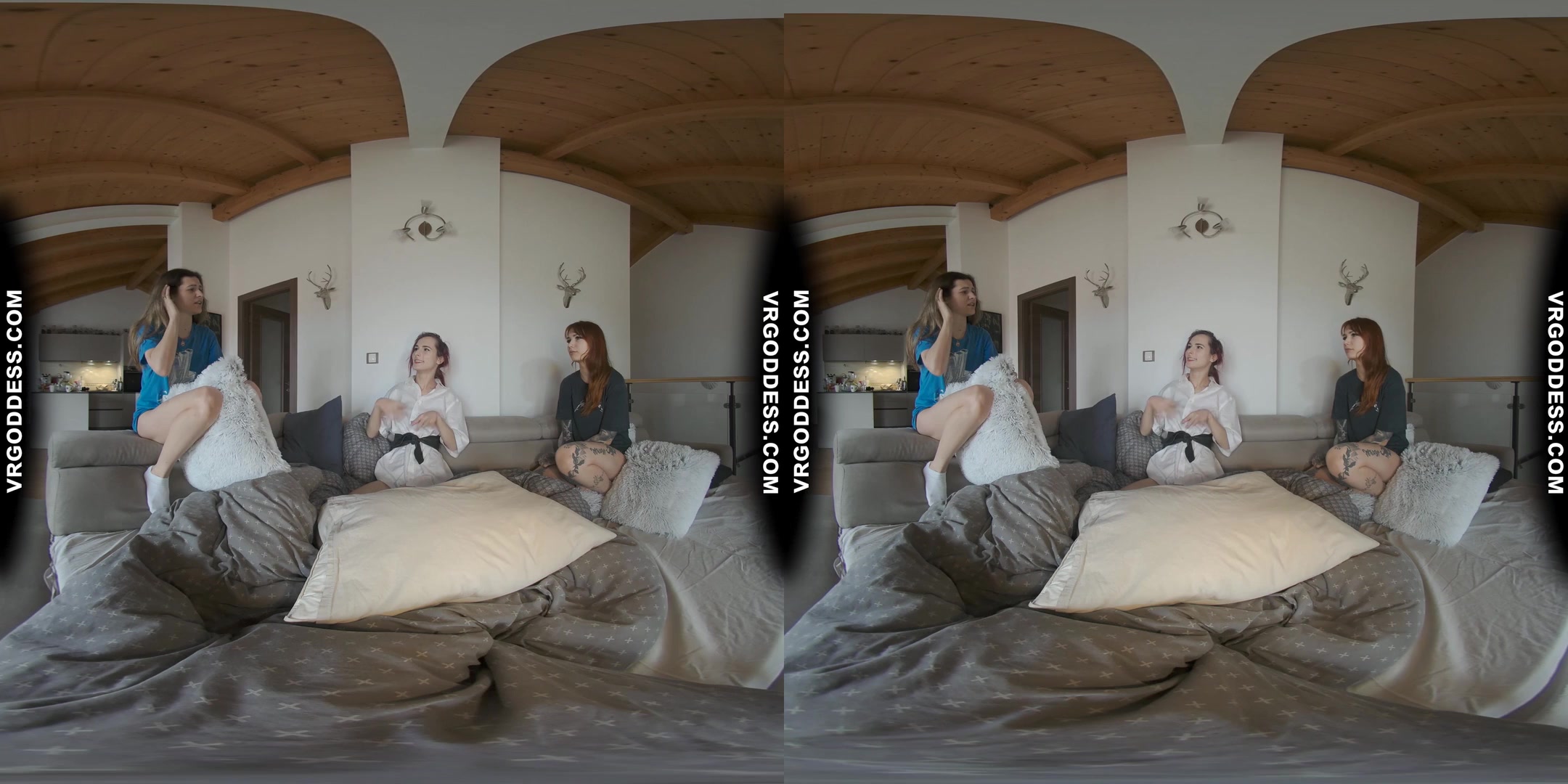 On Vacation With Cheri Josie While They Use Hitachi Dildo On Poppy Hard Orgasm