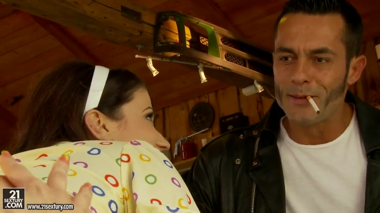 Handsome and notoriously sexy. Staring Chary Kiss and Madlin Moon.