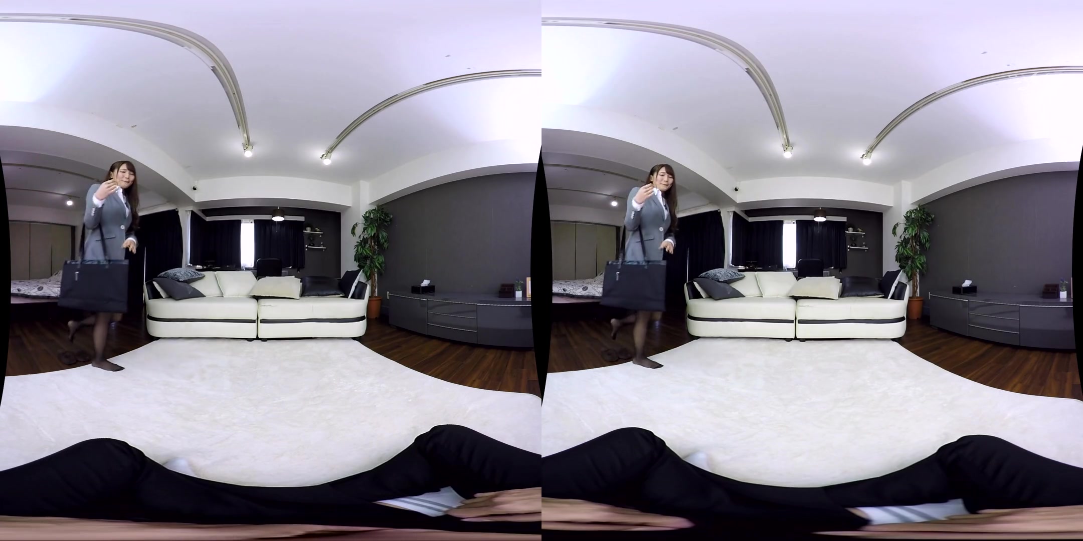Masturbation Practice with my Teacher in Black Pantyhose 1 - Stockings Footjob Nylon Sex