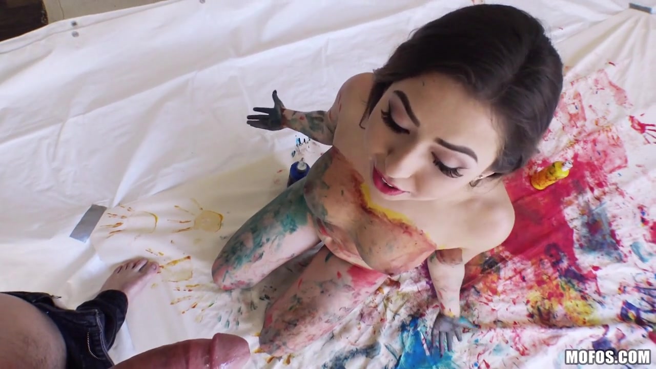 Melissa Moore in Sexy Artist's Body Paint Fuck - IKnowThatGirl