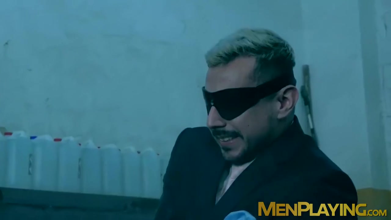 Manuel Scalco And Dani Rivera In Blindfolded Businessman Sucked Dildo And Fucked