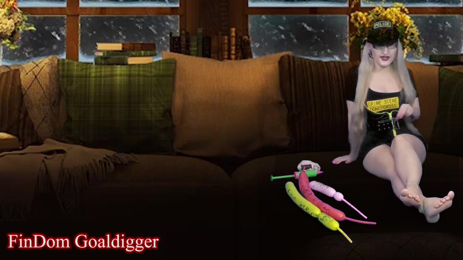 Cyber Cei - Sex Movies Featuring Findom Goaldigger