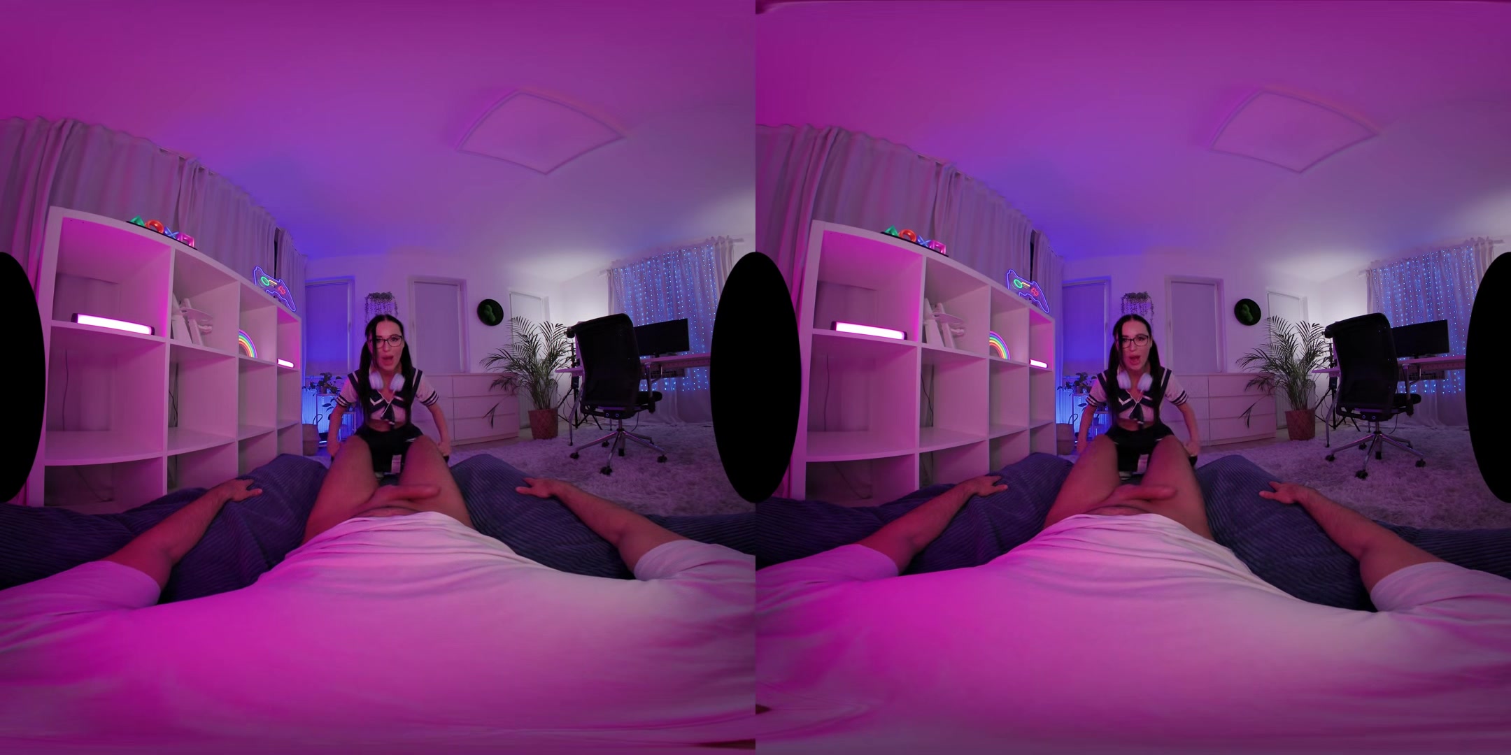 Erotic Gaming Session With Milena Ray