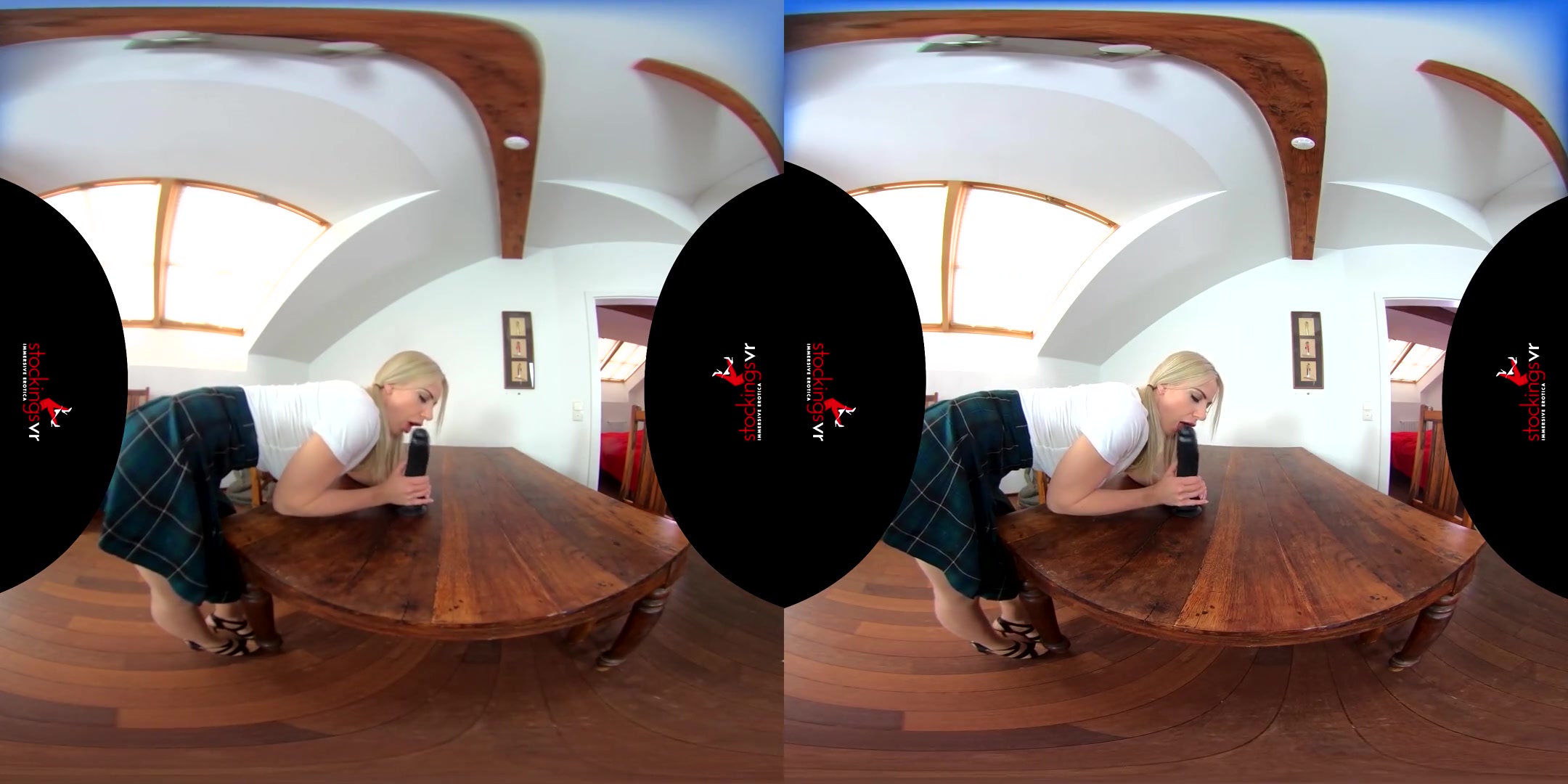 Natalie Cherie & Victoria Puppy in The and The Domme - StockingsVR