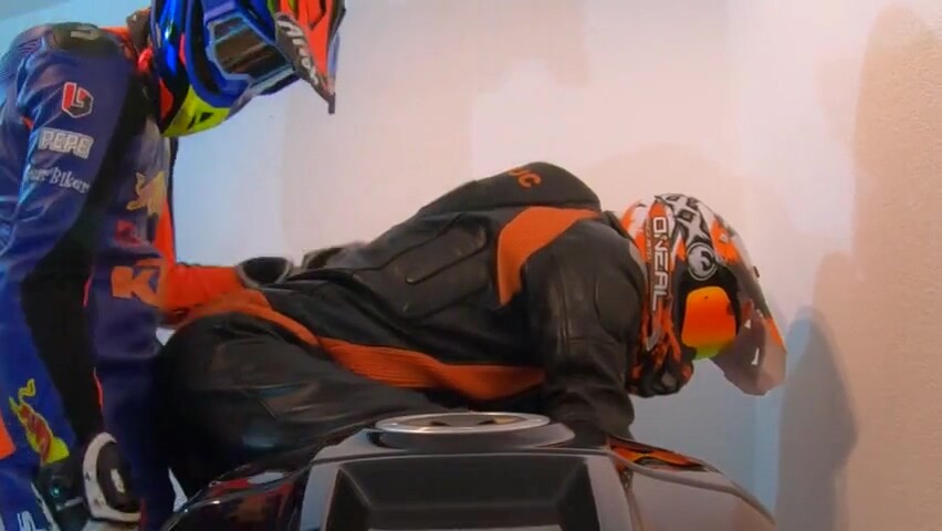 Biker boys gear fucking