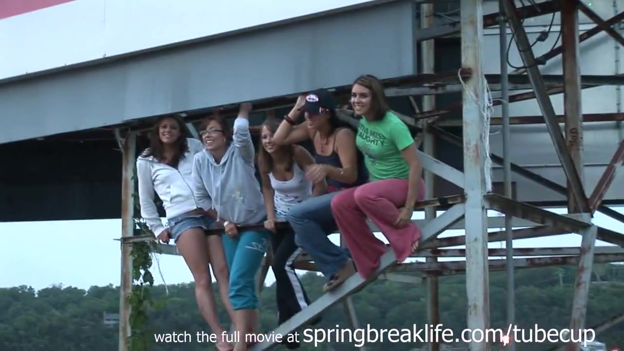 SpringBreakLife Video: Topless Bumper Boats