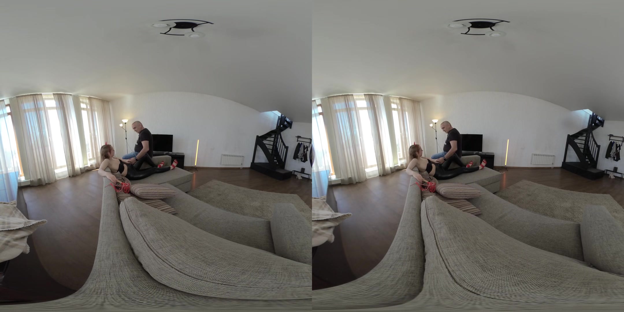 Old Husband Return To Young Wife And Do Anal