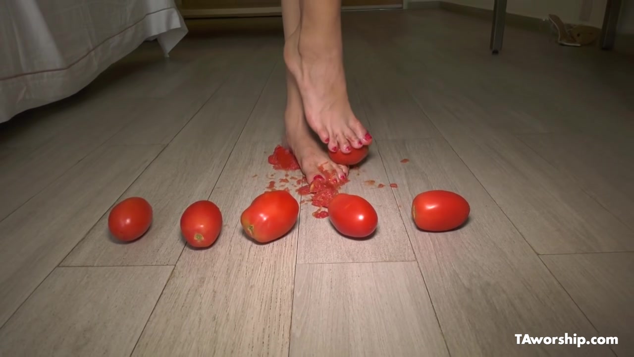 Ambers Tomato Food Foot Fetish - Taworship