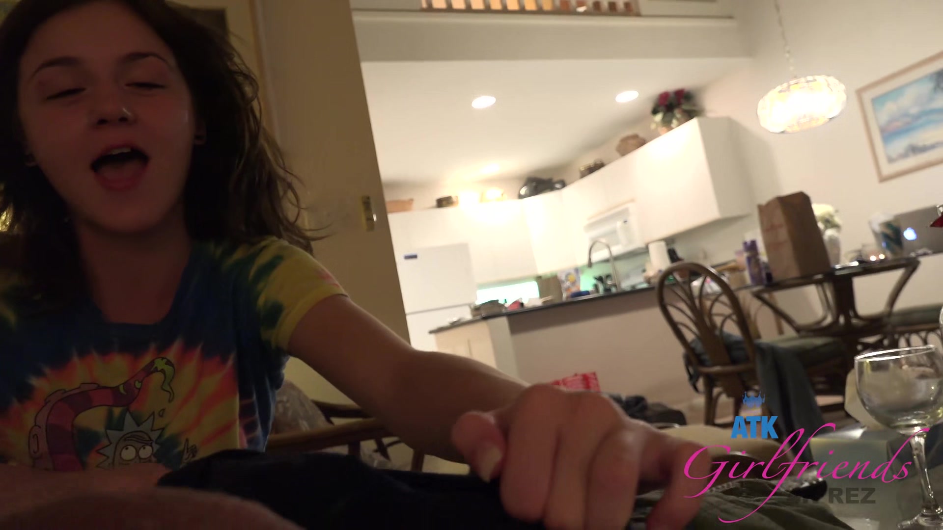 You Are Relaxing With Rosalyn, And She Starts In With Your Dick