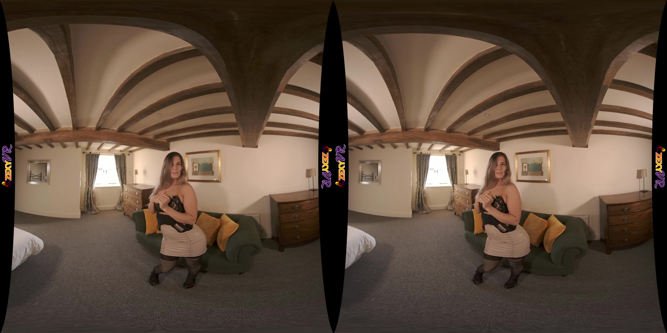 Bedroom Antics featuring Louise T - ZexyVR