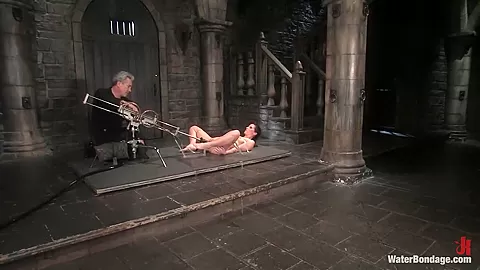 Ariel X in Waterbondage Video