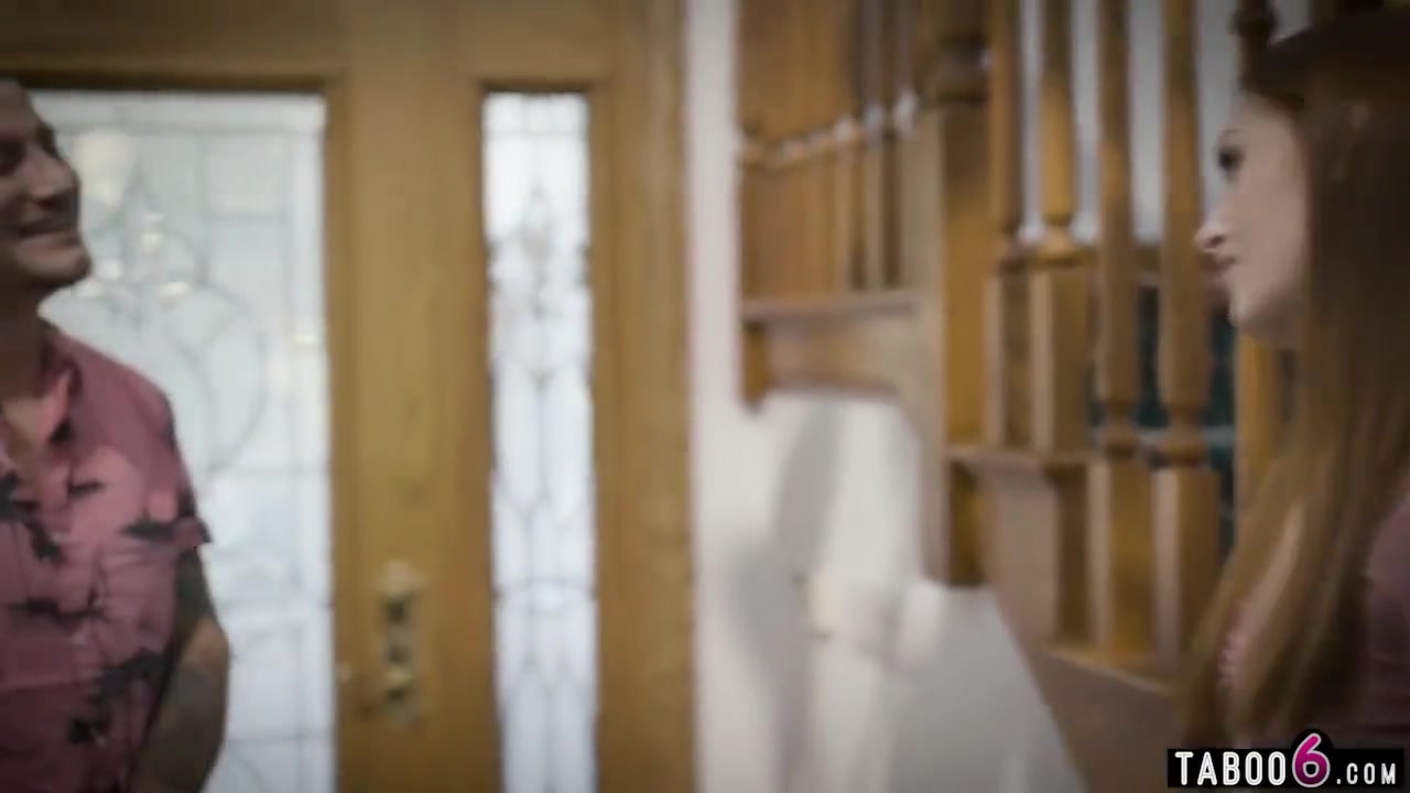 Neighbor Fucks Home Alone College teen 18+ Right In The Ass