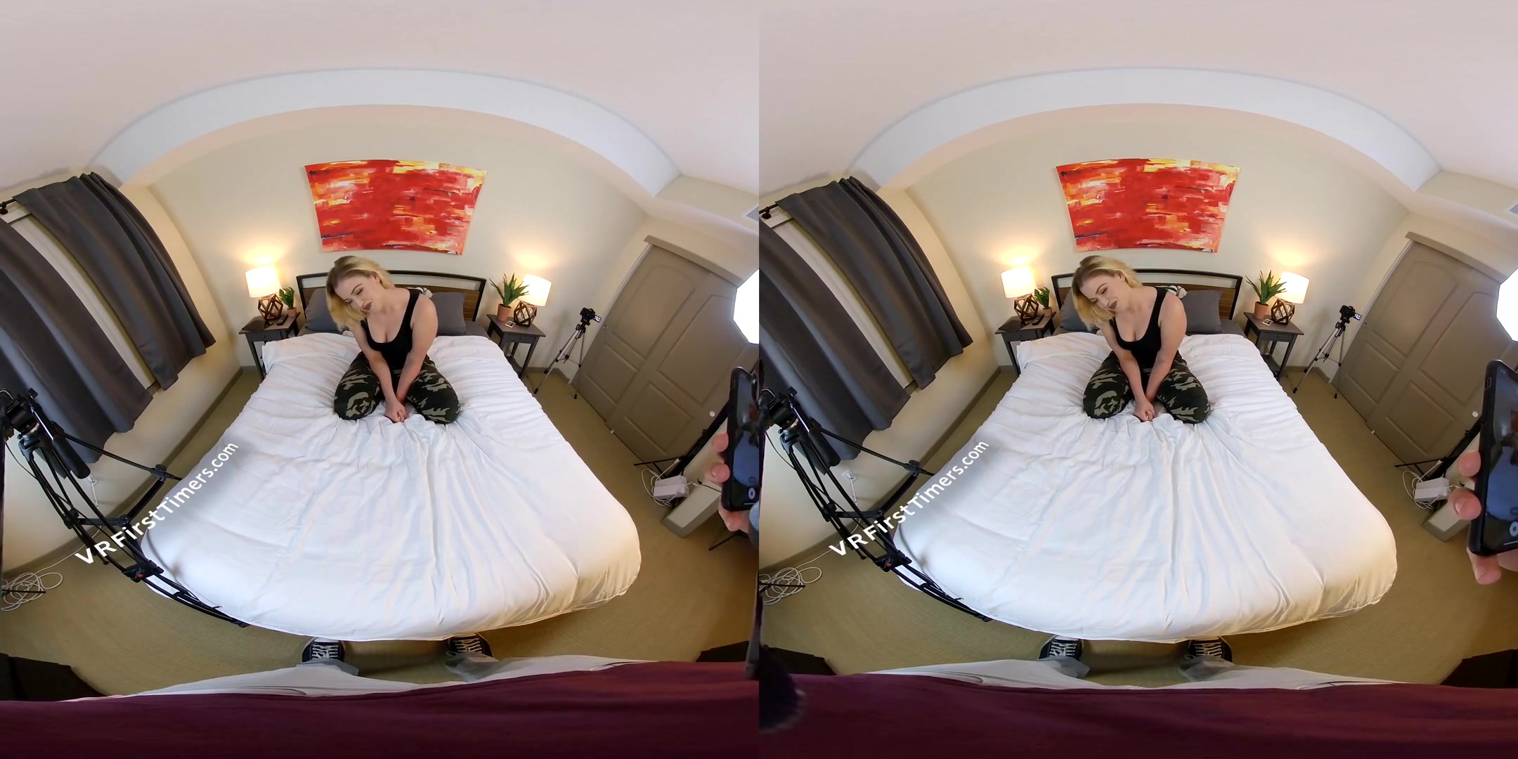 AMATEUR VR PORN Krystal Kash's First VR Scene