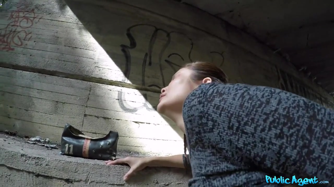 Martin Gun Miyuki Step son in Outdoor sex under a railway bridge - PublicAgent