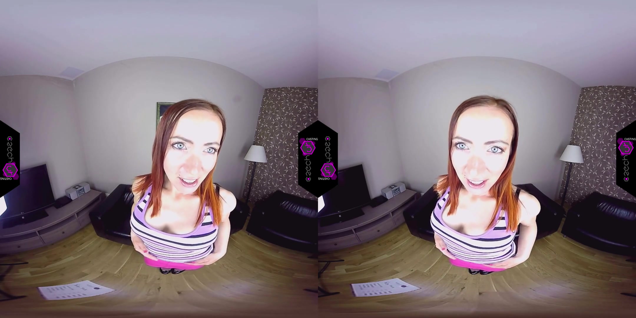 Bibi Fox in Bibi Fox Casting - CzechVRCasting
