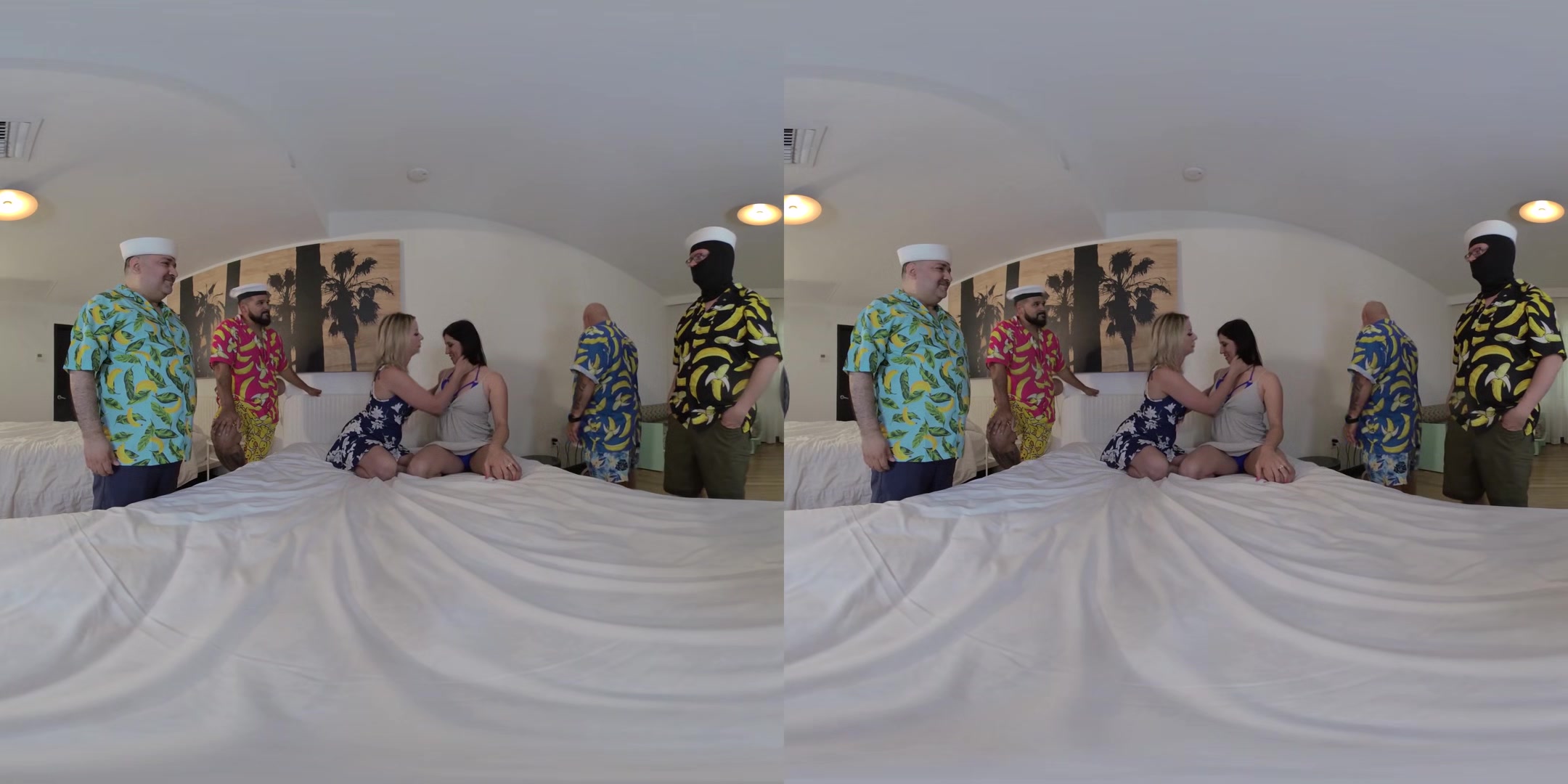 Marie Fox And Sydney Paige Gangbang