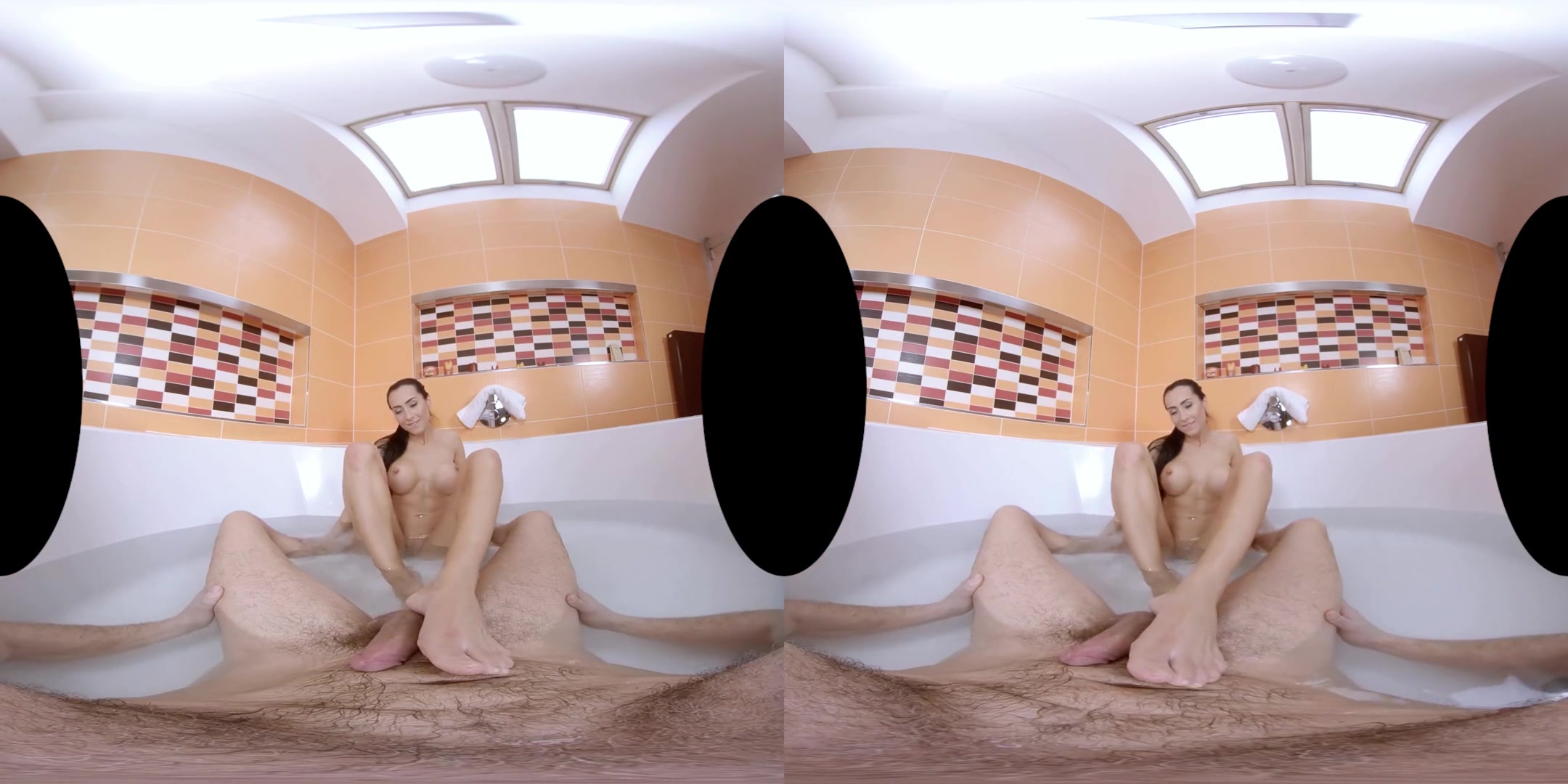 Anna Rose in Throwback Bathroom - POV - RealityLovers
