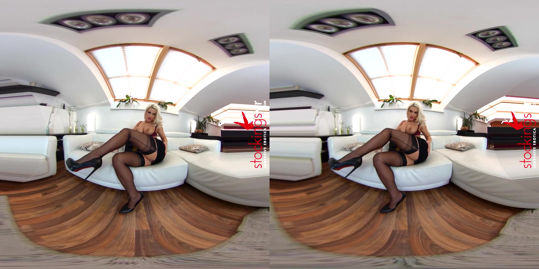 Blanche Bradburry in Lick My Ass - StockingsVR