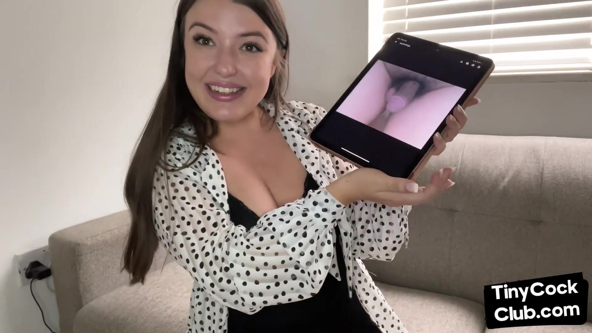 SPH solo amateur femdom babe in heels talks humiliative